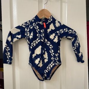 Crewcuts tie dye swimsuit